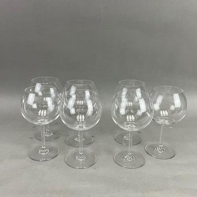D733 Set of Seven BACCARAT Balloon Wine Glasses