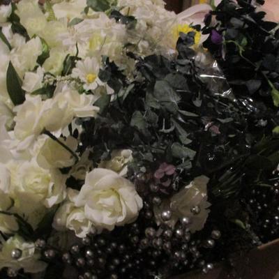 Artificial Flowers For Home Decor Or Crafting Lot M