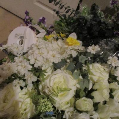 Artificial Flowers For Home Decor Or Crafting Lot M