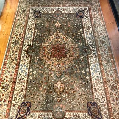 LR748 Large Vintage Oriental Wool Rug 11'7" x 8'