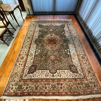 LR748 Large Vintage Oriental Wool Rug 11'7" x 8'
