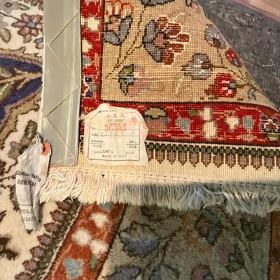 LR748 Large Vintage Oriental Wool Rug 11'7" x 8'
