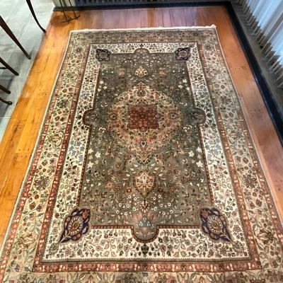 LR748 Large Vintage Oriental Wool Rug 11'7" x 8'