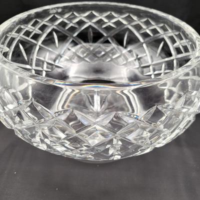 Vintage Galway Irish Crystal Bowl 9"
