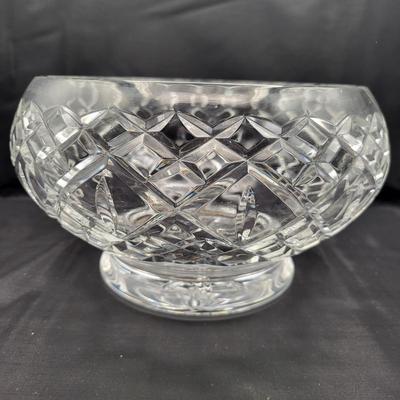 Vintage Galway Irish Crystal Bowl 9"