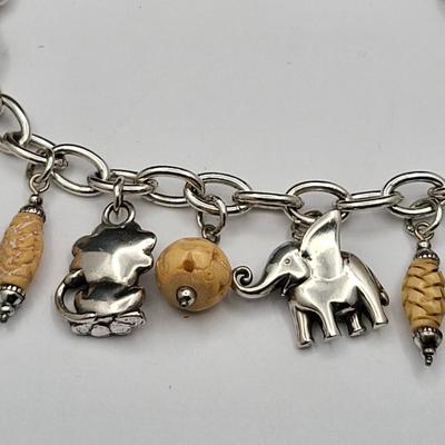 NWT Brighton Safari Charms Bracelet