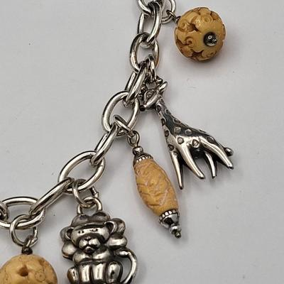 NWT Brighton Safari Charms Bracelet