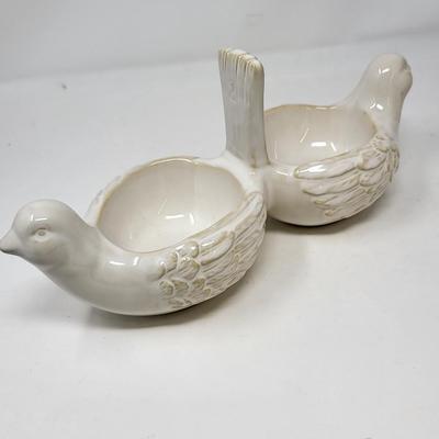 Pottery Barn 12 Days of Christmas Dove Nut Dish