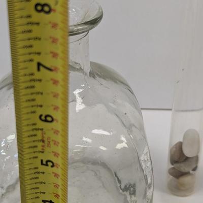 Vintage Items - Rusty Zinc Single Jar Holder Patron Bottle