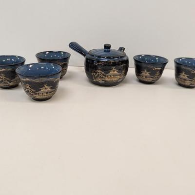 Hand Painted Japanese Tea Set
