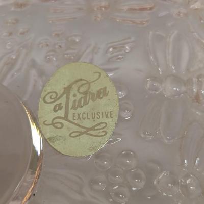 Vintage Indiana Glass Tiara Exclusive Square Footed Glass Honey Bee Hives With Lid
