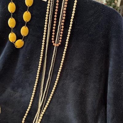 Strands of beads & chains