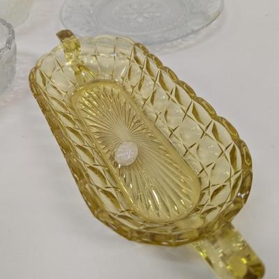 Vintage Tiera Glass Dishes