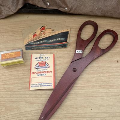 Scissors & needles