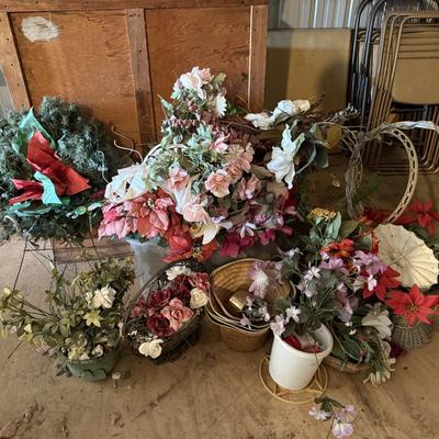 Floral baskets etc