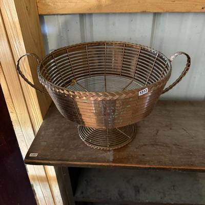 Copper basket