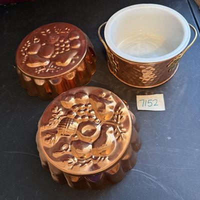 Copper pieces