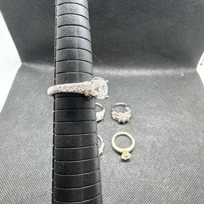 Sterling Silver Mixed Lot Rings