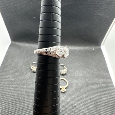 Sterling Silver Mixed Lot Rings