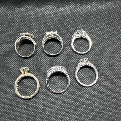 Sterling Silver Mixed Lot Rings