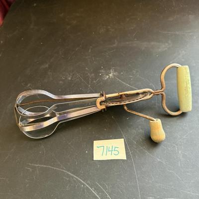Green handle egg beaters