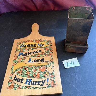 Matchbox holder