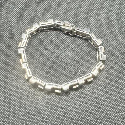 Sterling Silver Tennis Bracelet