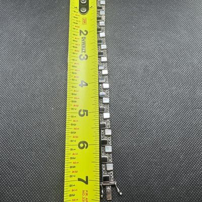 Sterling Silver Tennis Bracelet