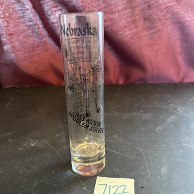 Nebraska shot glass