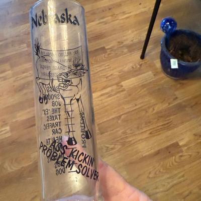 Nebraska shot glass