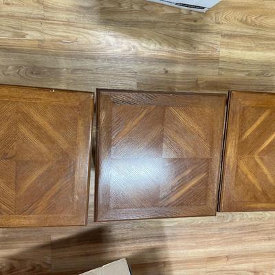 3 Centurion square tables