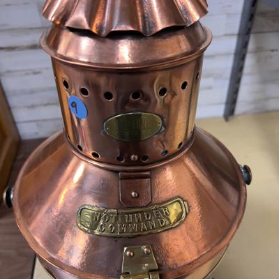 Copper Neptune Ships Light With FRESNO Lense