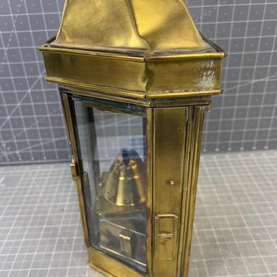 Bullpit Burningham 1913 Antique Brass Lantern Ships Light