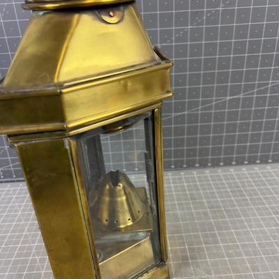 Bullpit Burningham 1913 Antique Brass Lantern Ships Light