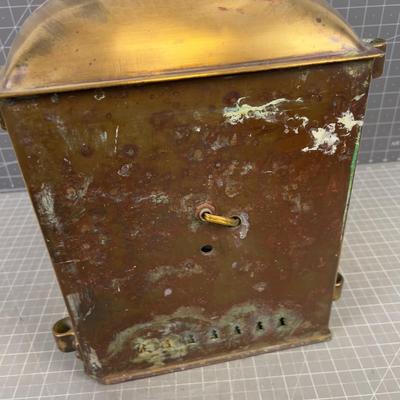 PERKO Perkins Marine Lamp & Hardware Corp.  Antique Brass Ships Lamp Electrified