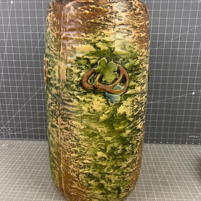 Big Huge ROSEVILLE Imperial Arts & Crafts 1921  Umbrella Stand 