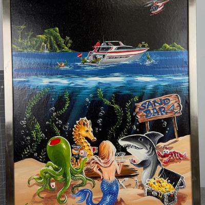 ARTIST Proof, Oil on Canvas Number by 149/250 by Godard