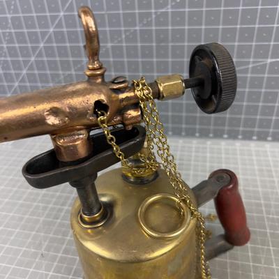 Polished Brass Blow Torch- Oh my!!