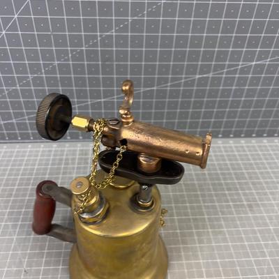 Polished Brass Blow Torch- Oh my!!