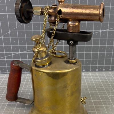 Polished Brass Blow Torch- Oh my!!