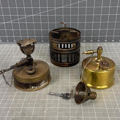 2 ANTIQUE Primus Camp Stoves 