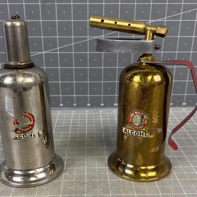 Alcohol Torch and Lamp ANTIQUE 