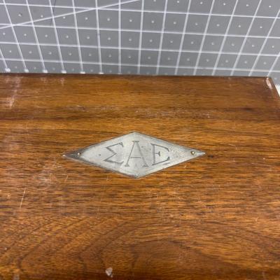 Antique Walnut Box 