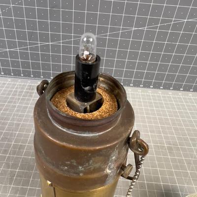 Antique Perkins Marine; Nautical Lantern 