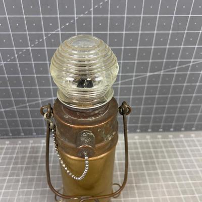 Antique Perkins Marine; Nautical Lantern 