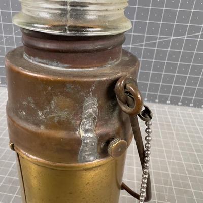 Antique Perkins Marine; Nautical Lantern 