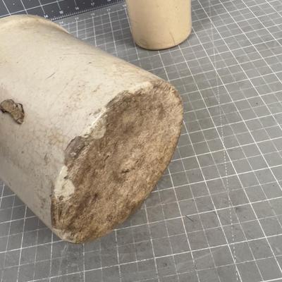 Small Stone Ware Crock and Bottle 