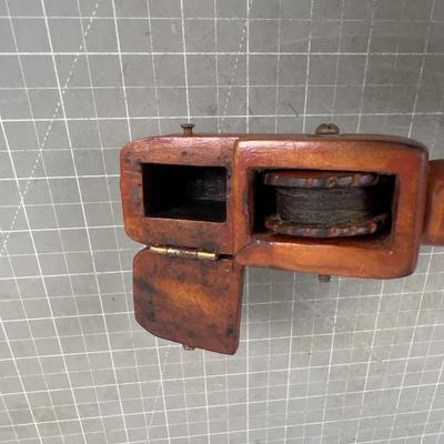 Vintage Japanese SUMI TUSBO Carpentry Tool Inking Device