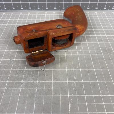 Vintage Japanese SUMI TUSBO Carpentry Tool Inking Device