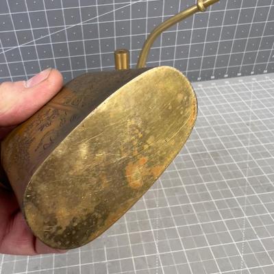 2 Brass Opium Pipes 